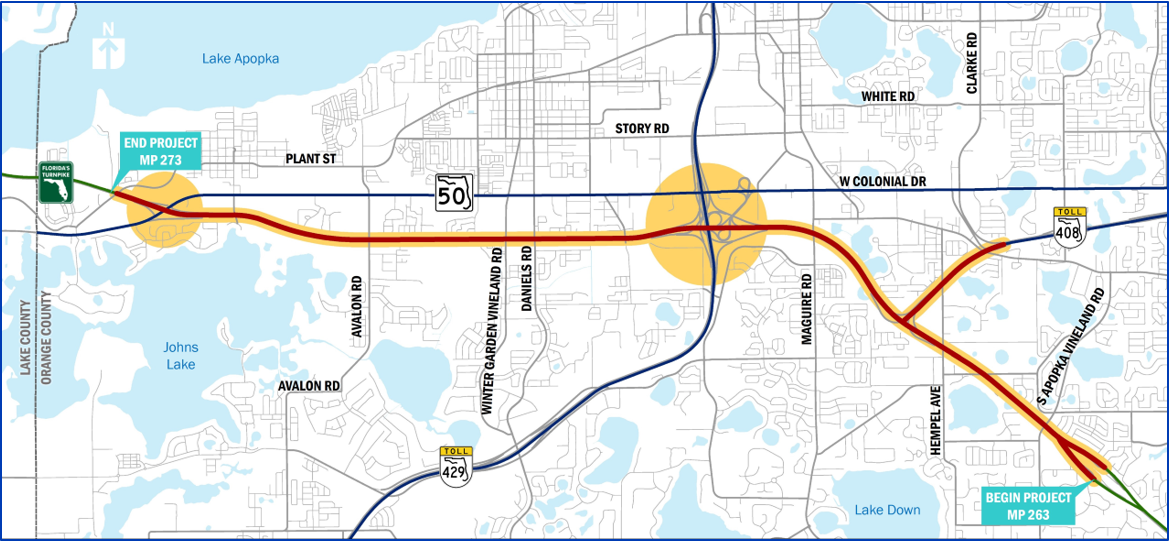 Lake County Study Map