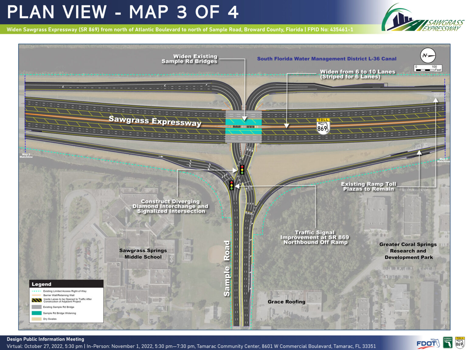 Widen Sawgrass Expressway from North of Atlantic Blvd to North of ...