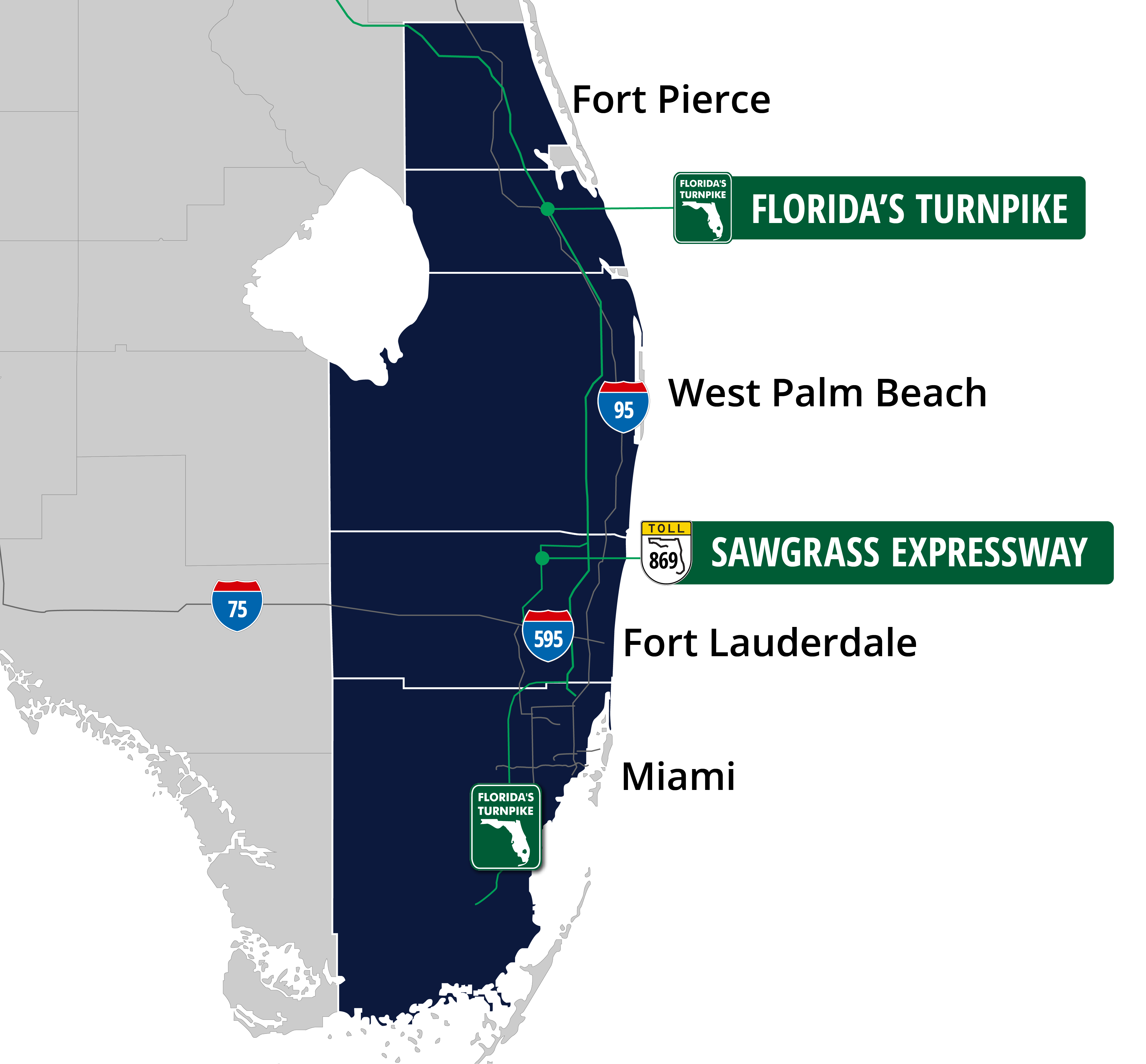 Featured Projects in South Florida Florida's Turnpike