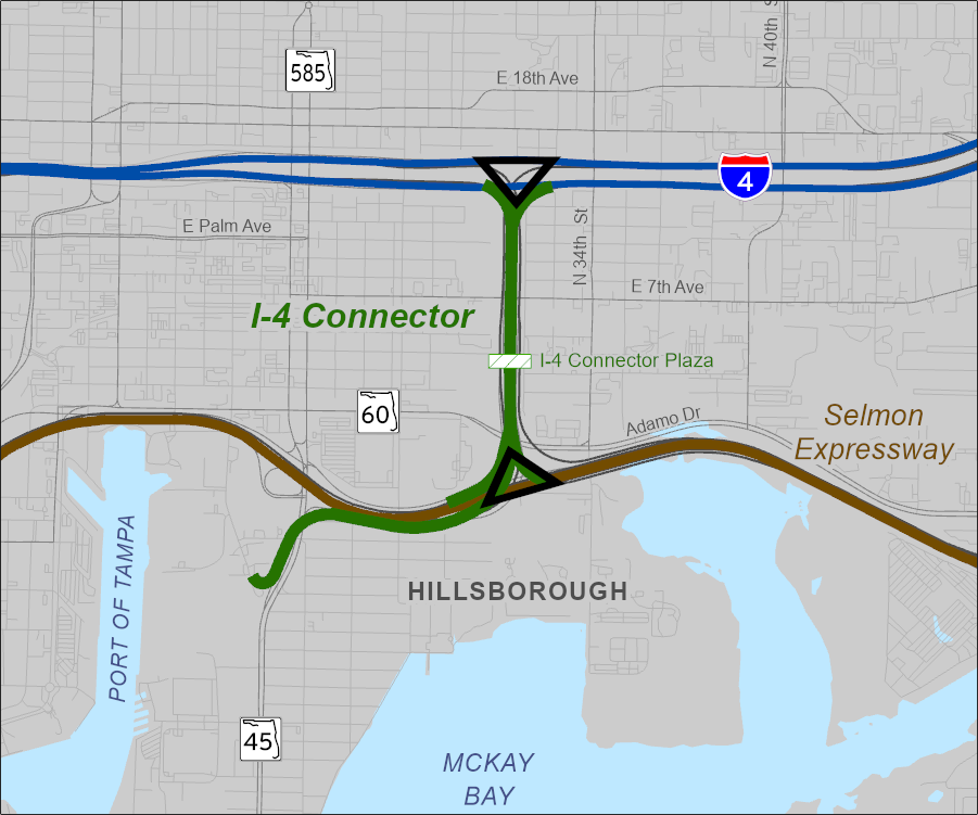 Map of Turnpike