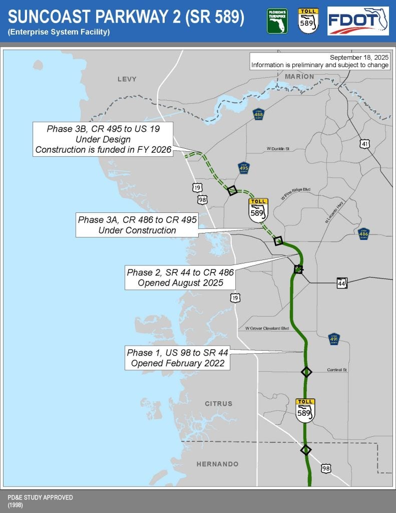 Suncoast Overview Map 2025-09-19