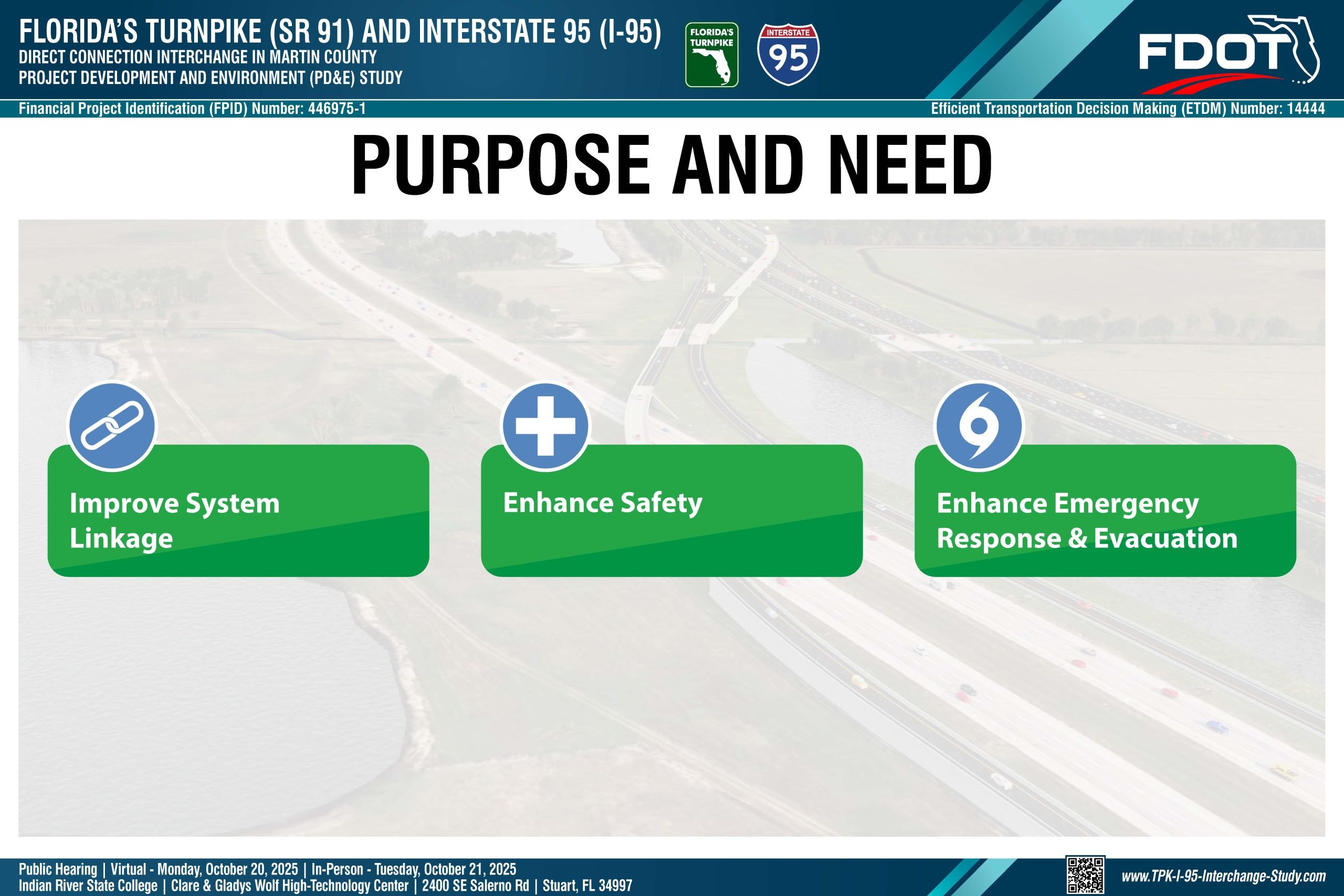 Project Purpose and Need